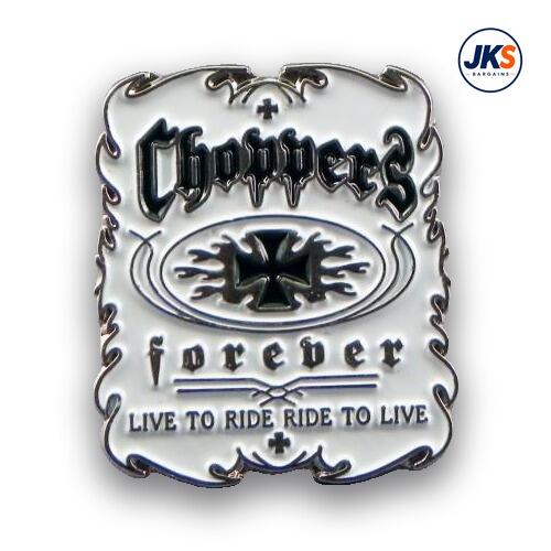 20 x Choppers Forever Pin Badges