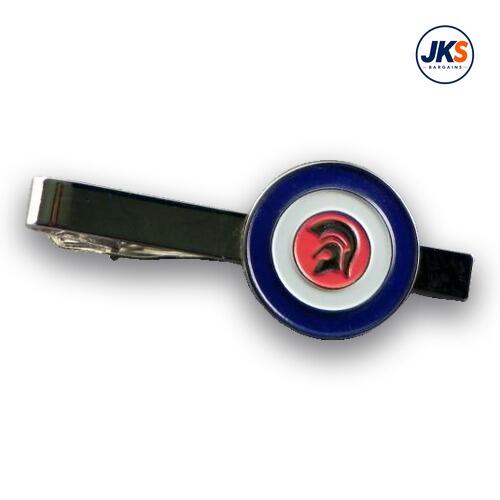 10 x Trojan Roundel Tie Clips