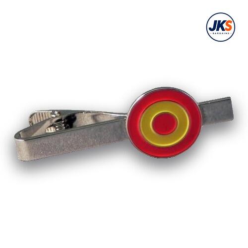 10 x MOD Roundel in Spanish Colours Tie Clips