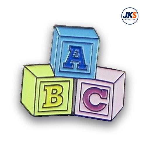 20 x ABC Pin Badges