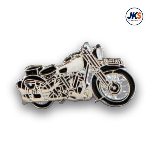 Brough Superior Motorbike Pin Badge