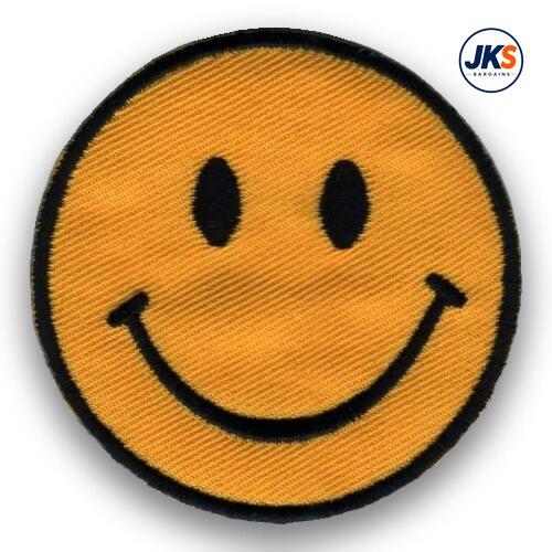 Smile Iron on Patch