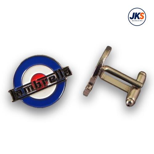 10 Pairs x Lambretta Roundel Cufflinks