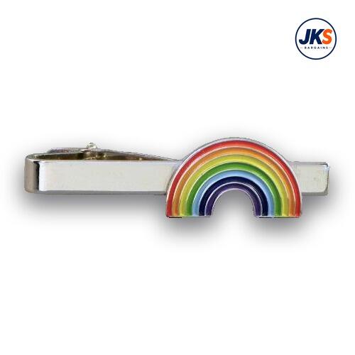 Rainbow Tie Clip