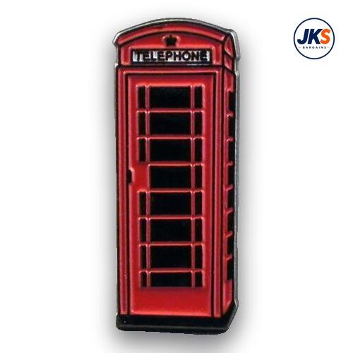 Telephone Box Pin Badge