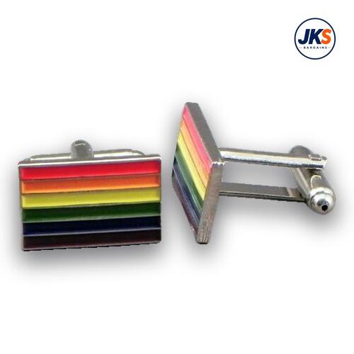 LGBT - RAINBOW Flag Cufflinks