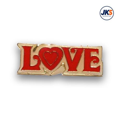 Love (Style 2) Pin Badge