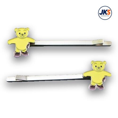 Teddy Bear Hair Grips