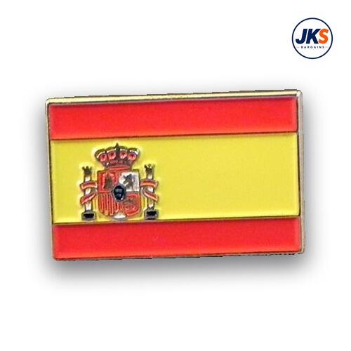 Spanish Flag - Flag of Spain Pin Badge