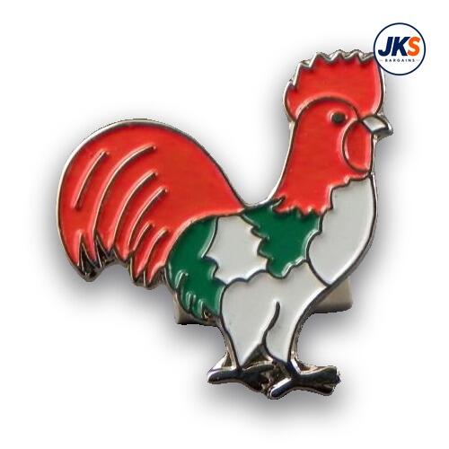 Cockerel - Rooster (style 1) Pin Badge