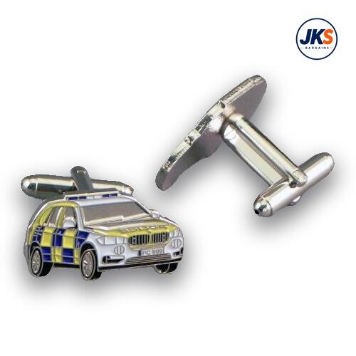 10 Pairs x Police Car Cufflinks