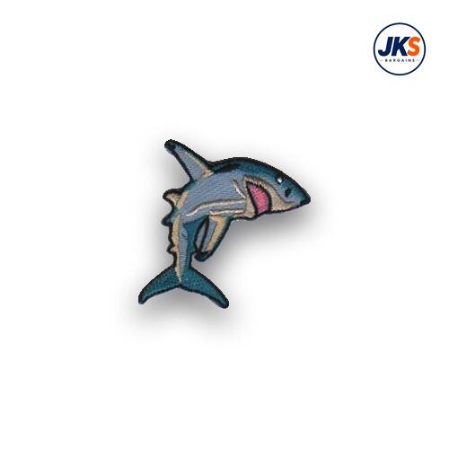 Shark style 1 Iron on Patch