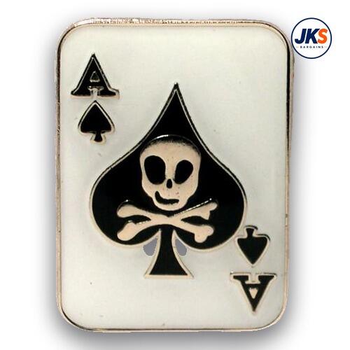 20 x Ace of Spades Pin Badges