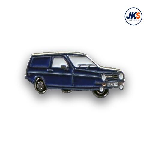 20 x Blue 3 Wheel Van Pin Badges