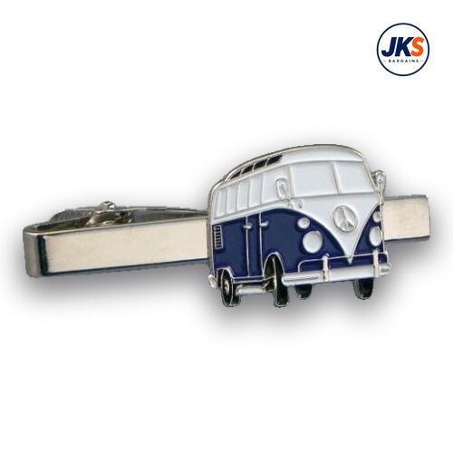 10 x Dark Blue Campervan Tie Clips