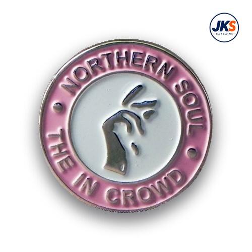 20 x Pink NS The In Crowd Pin Badges