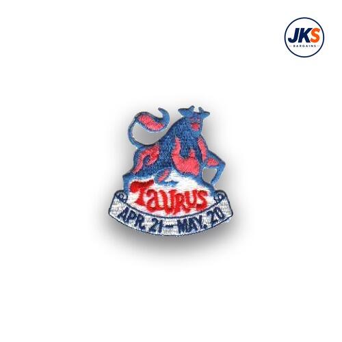 Taurus Star Sign Iron on Patch