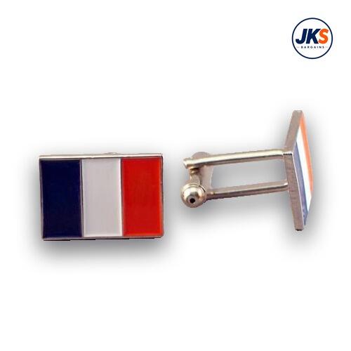 French Flag Cufflinks