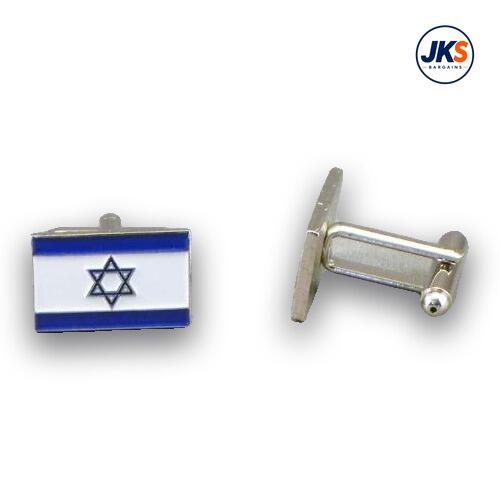 Israeli Flag - Flag of Israel Cufflinks