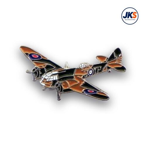 Bristol Blenheim Bomber Plane Pin Badge