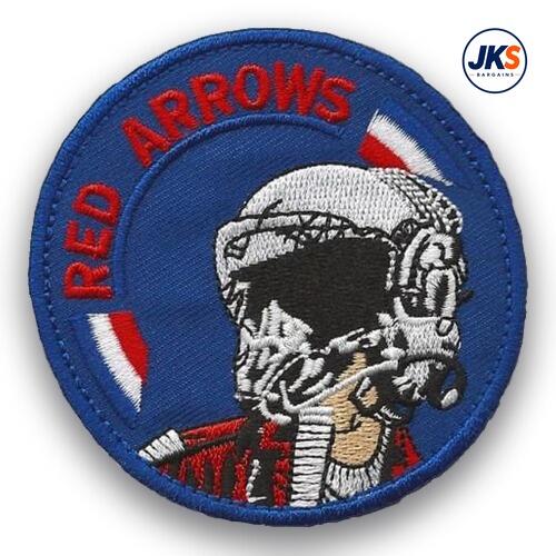 Red Arrows Pilot Iron on Patch