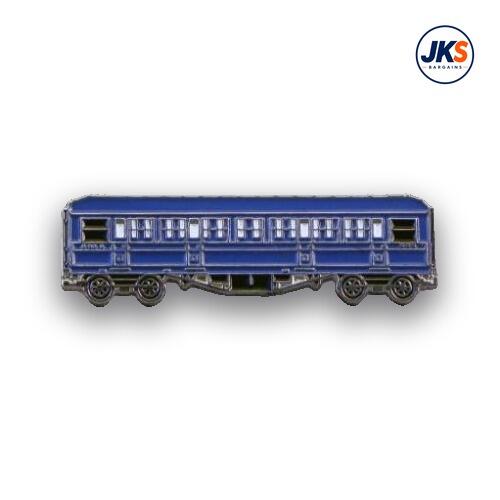 Train Carriage (Blue) Pin Badge
