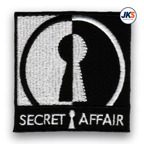 Secret Affair Iron on Patch