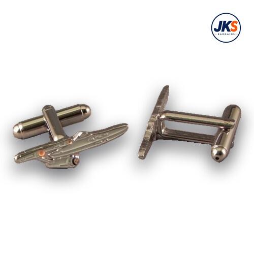 Enterprise Space Craft Cufflinks