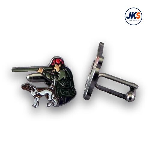 Hunter + Gun Dog Cufflinks