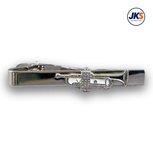 10 x Trumpet Tie Clips