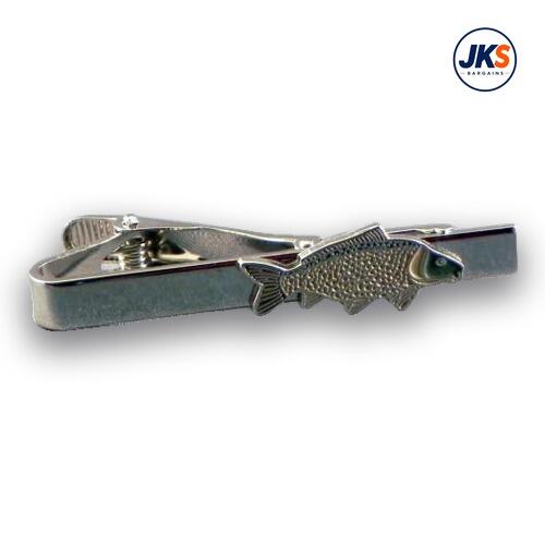 10 x Common Carp Fish Tie Clips