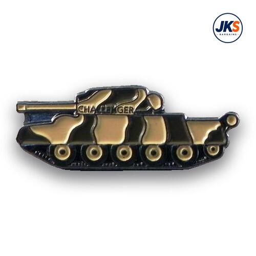 20 x Challenger Tank Pin Badges