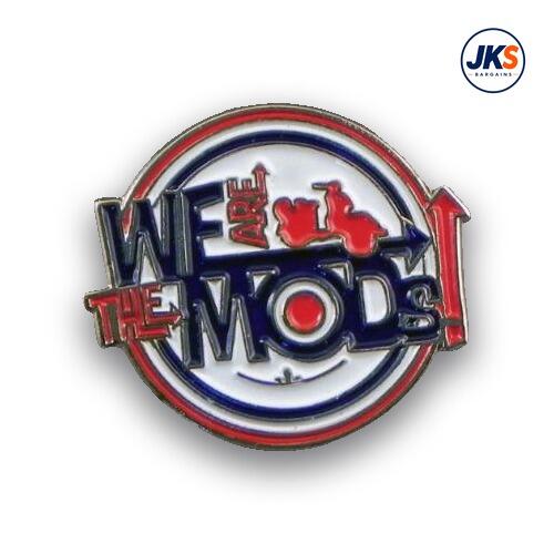 20 x We Are The Mods Scooter Pin Badges