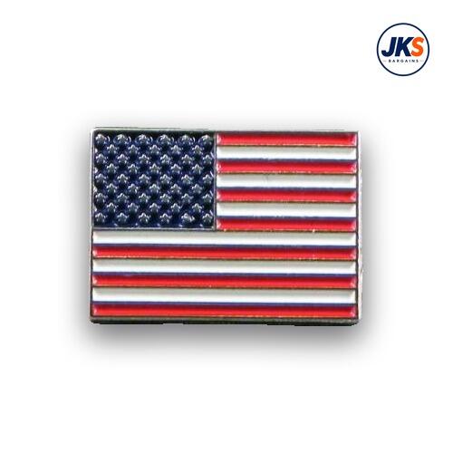 20 x USA Flag Pin Badges