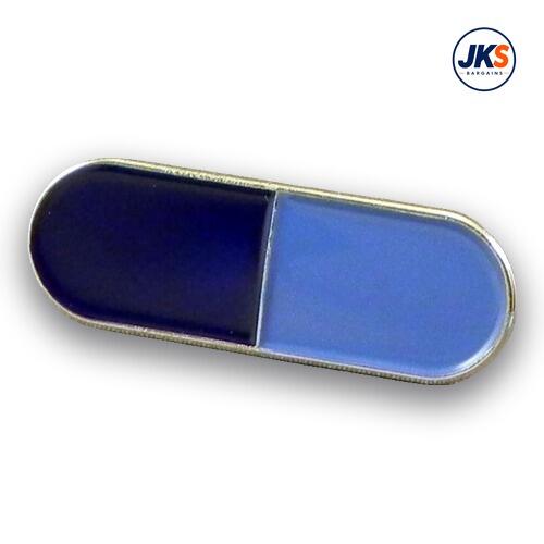 20 x Matrix Blue Pill Pin Badges