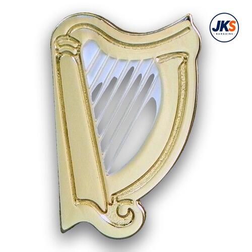Irish Harp Pin Badge