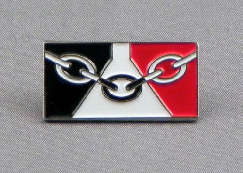 Redneck pin badge 