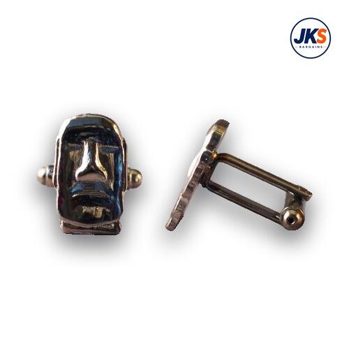 3D Easter Island Head Cufflinks