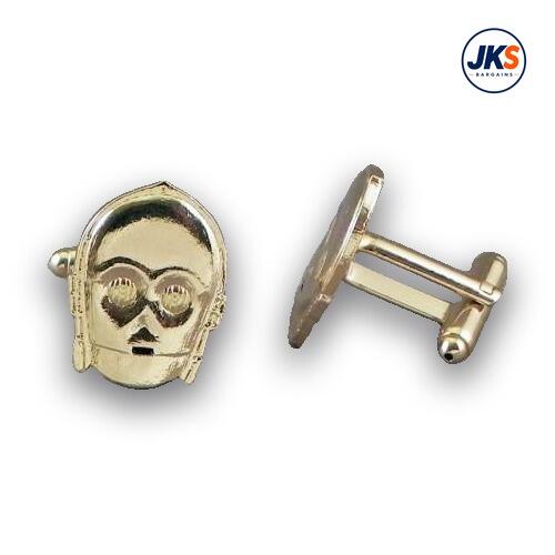 C3P0 Head Cufflinks