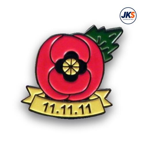 Poppy 11.11.11. Pin Badge