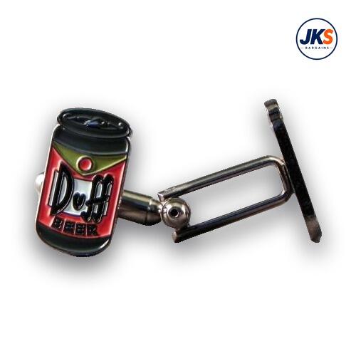Duff Beer Cufflinks