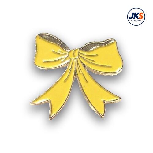 Yellow Ribbon (Style 2) Pin Badge