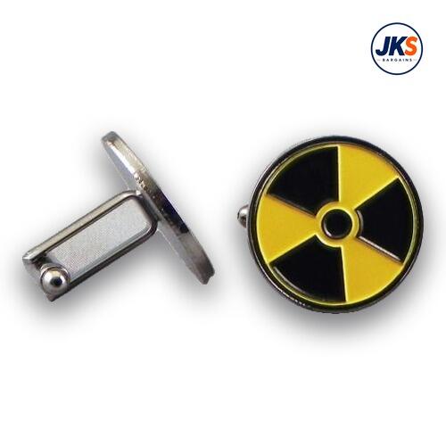 Radioactive Symbol Cufflinks