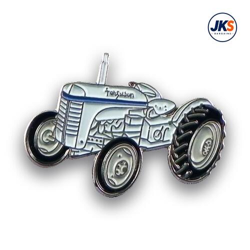 20 x Classic 1950's Style Tractor Pin Badges