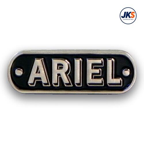 Ariel Black Pin Badge
