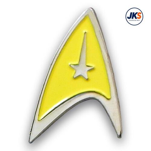 Star Trek Logo (yellow) Pin Badge