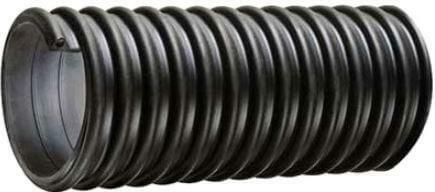 4 IN ID 2-PLY BLACK NEOPRENE DUCT HOSE x 25 FT - Flex Pipe USA
