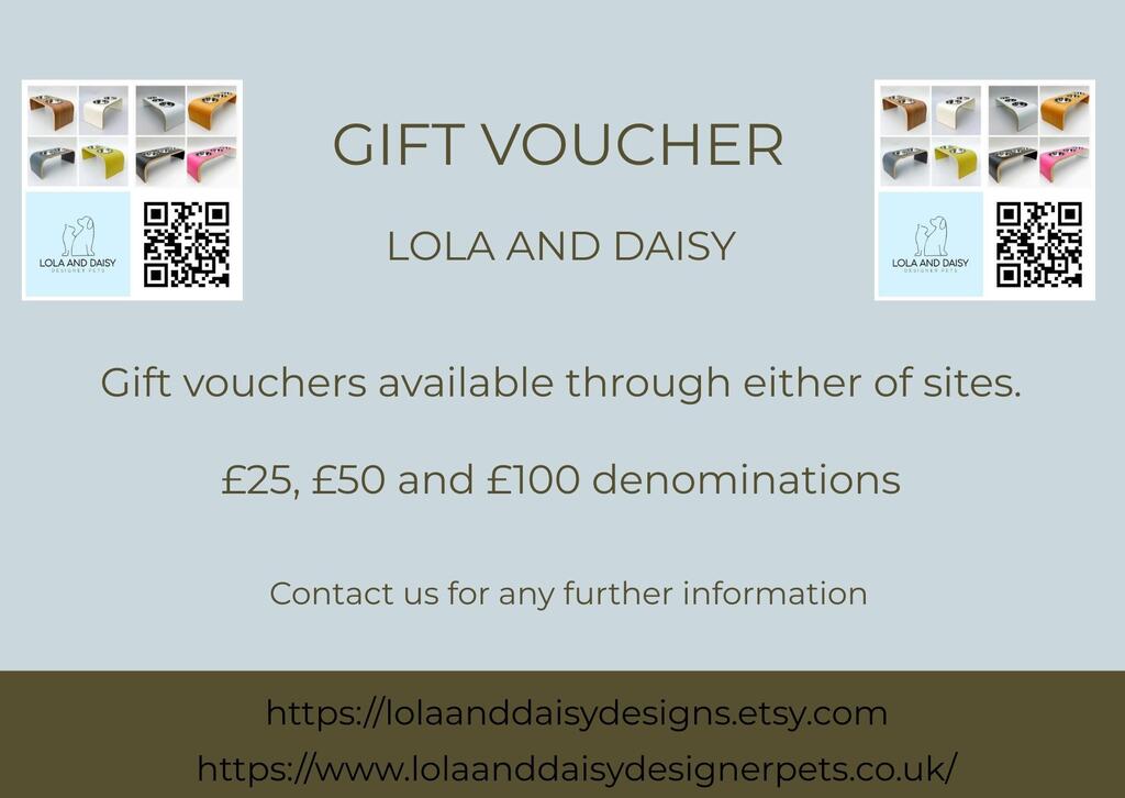 GIFT VOUCHERS