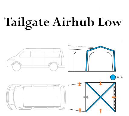 Tailgate AirHub II Low Main Tube 2026 AT041 - 6