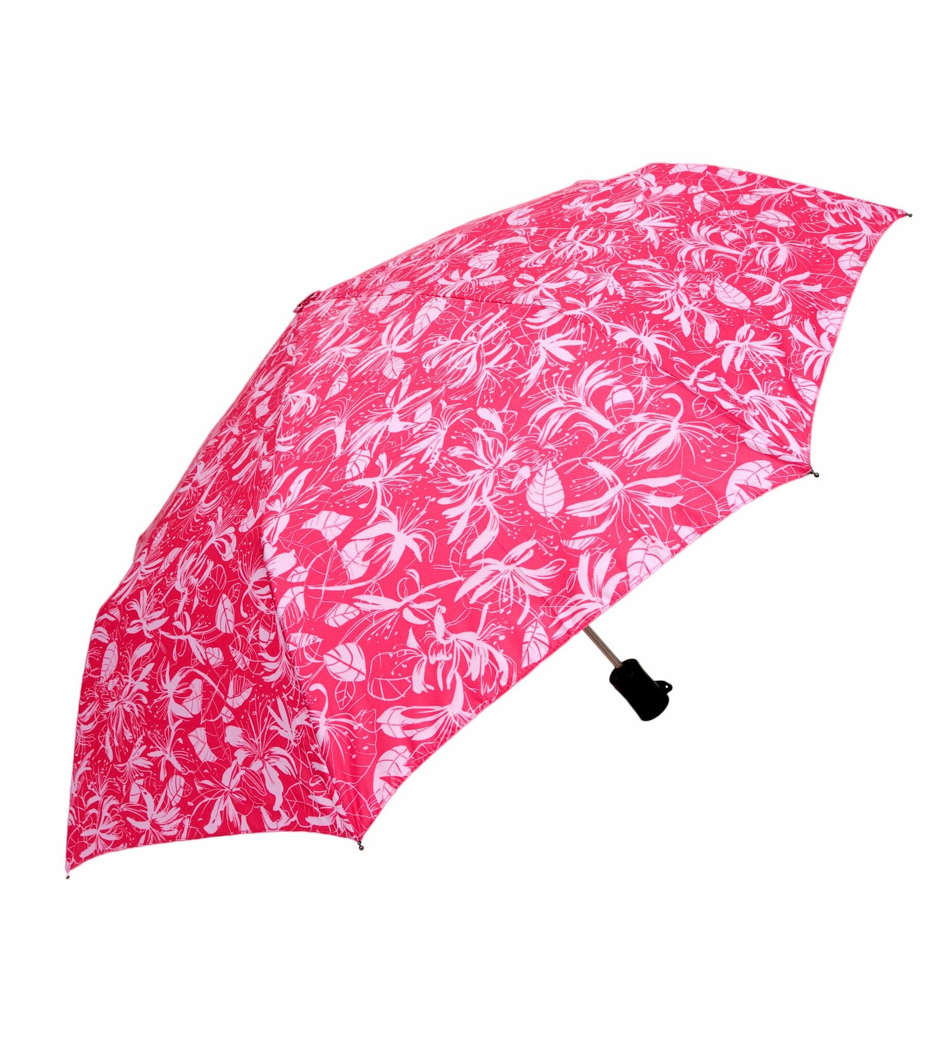 Honeysuckle Pink Umbrella - Blooms of London - Designs inspired by nature